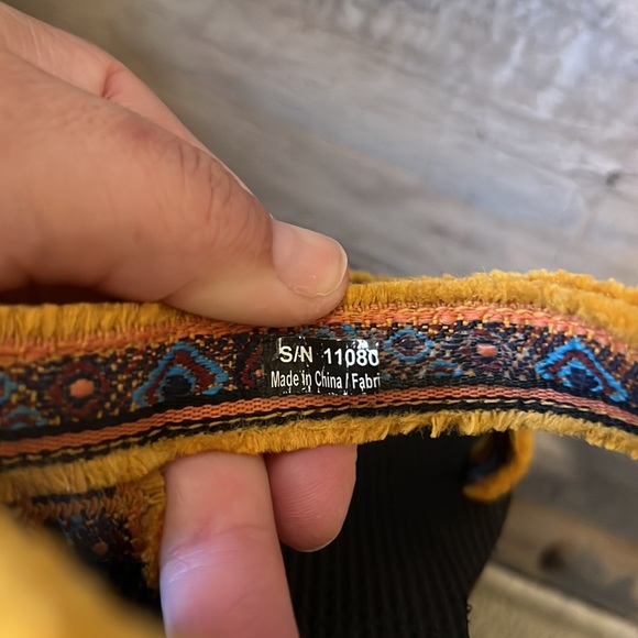 (7) TEVA Women's Yellow Tribal Maressa Platform Sandal - Picture 4 of 12